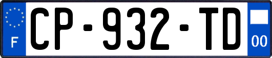 CP-932-TD