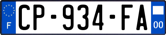 CP-934-FA