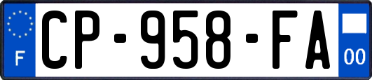 CP-958-FA