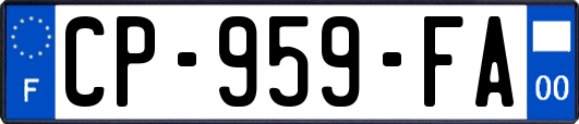CP-959-FA