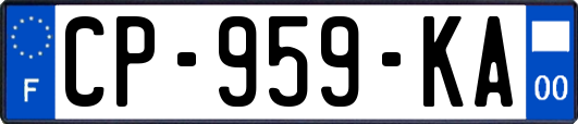 CP-959-KA
