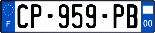 CP-959-PB