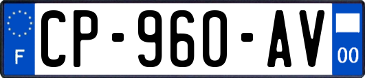 CP-960-AV