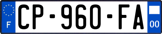 CP-960-FA