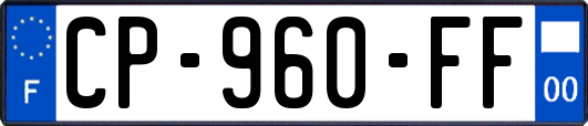 CP-960-FF