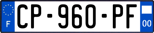 CP-960-PF