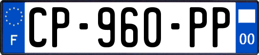 CP-960-PP