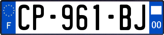 CP-961-BJ