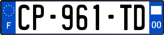 CP-961-TD