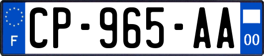 CP-965-AA