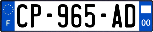 CP-965-AD