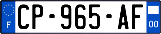 CP-965-AF