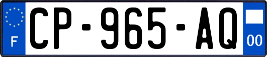 CP-965-AQ