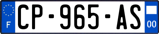 CP-965-AS