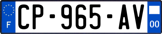 CP-965-AV