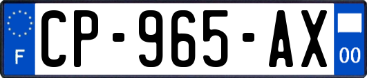 CP-965-AX