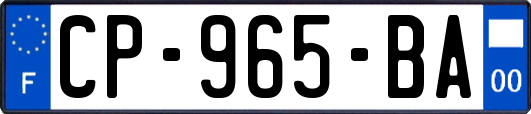 CP-965-BA