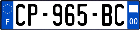 CP-965-BC