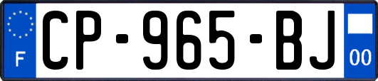 CP-965-BJ