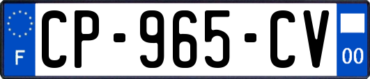 CP-965-CV