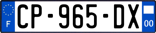CP-965-DX