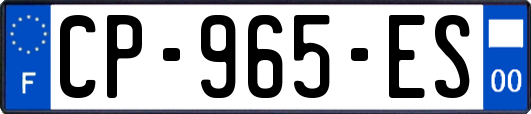 CP-965-ES