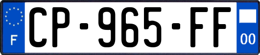 CP-965-FF