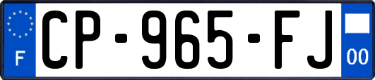 CP-965-FJ