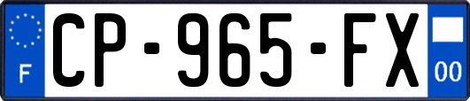 CP-965-FX