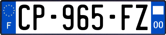 CP-965-FZ