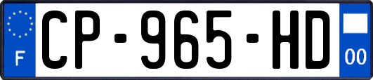 CP-965-HD