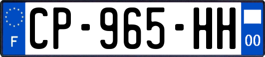 CP-965-HH