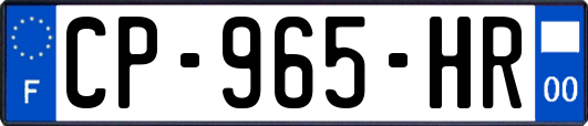 CP-965-HR