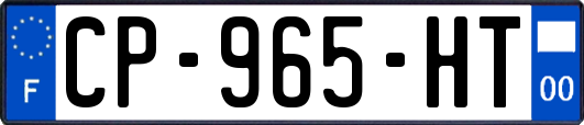 CP-965-HT