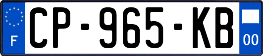 CP-965-KB