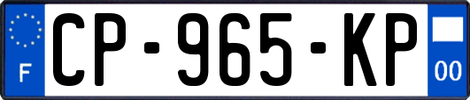 CP-965-KP