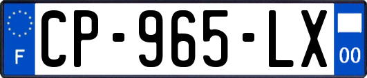 CP-965-LX