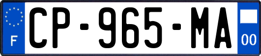 CP-965-MA
