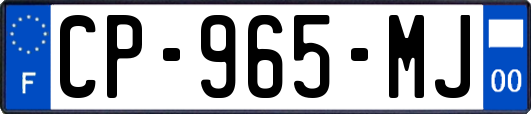 CP-965-MJ