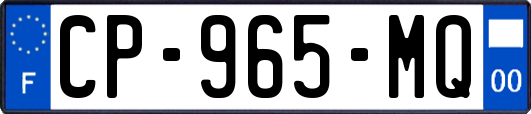 CP-965-MQ