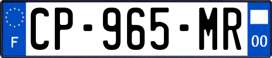 CP-965-MR