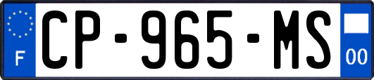 CP-965-MS