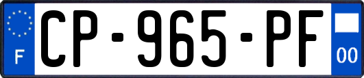 CP-965-PF