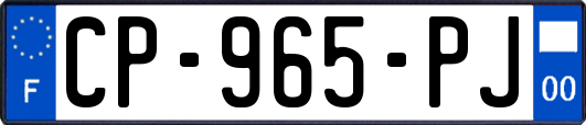 CP-965-PJ