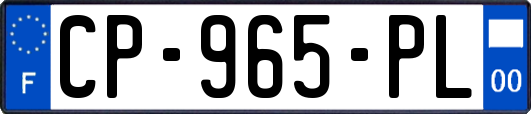 CP-965-PL