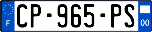 CP-965-PS