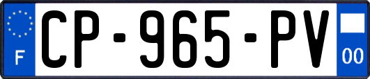 CP-965-PV