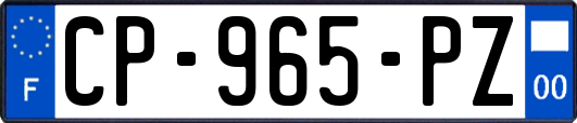 CP-965-PZ