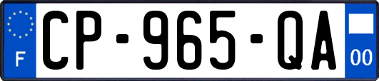 CP-965-QA