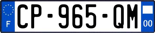 CP-965-QM